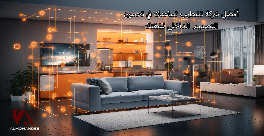 أفضل شركة تشطيب تساعدك في تحسين التصميم الداخلي لشقتك